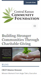 Mobile Screenshot of centralkansascf.org